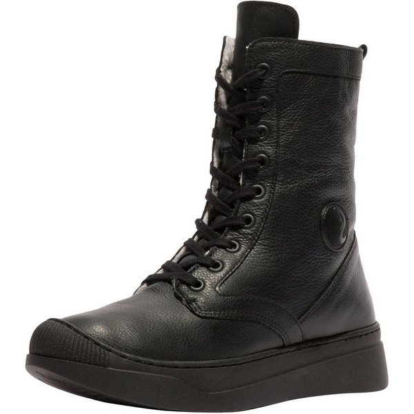 softinos softinos Stiefelette Leder Schnürstiefelette
