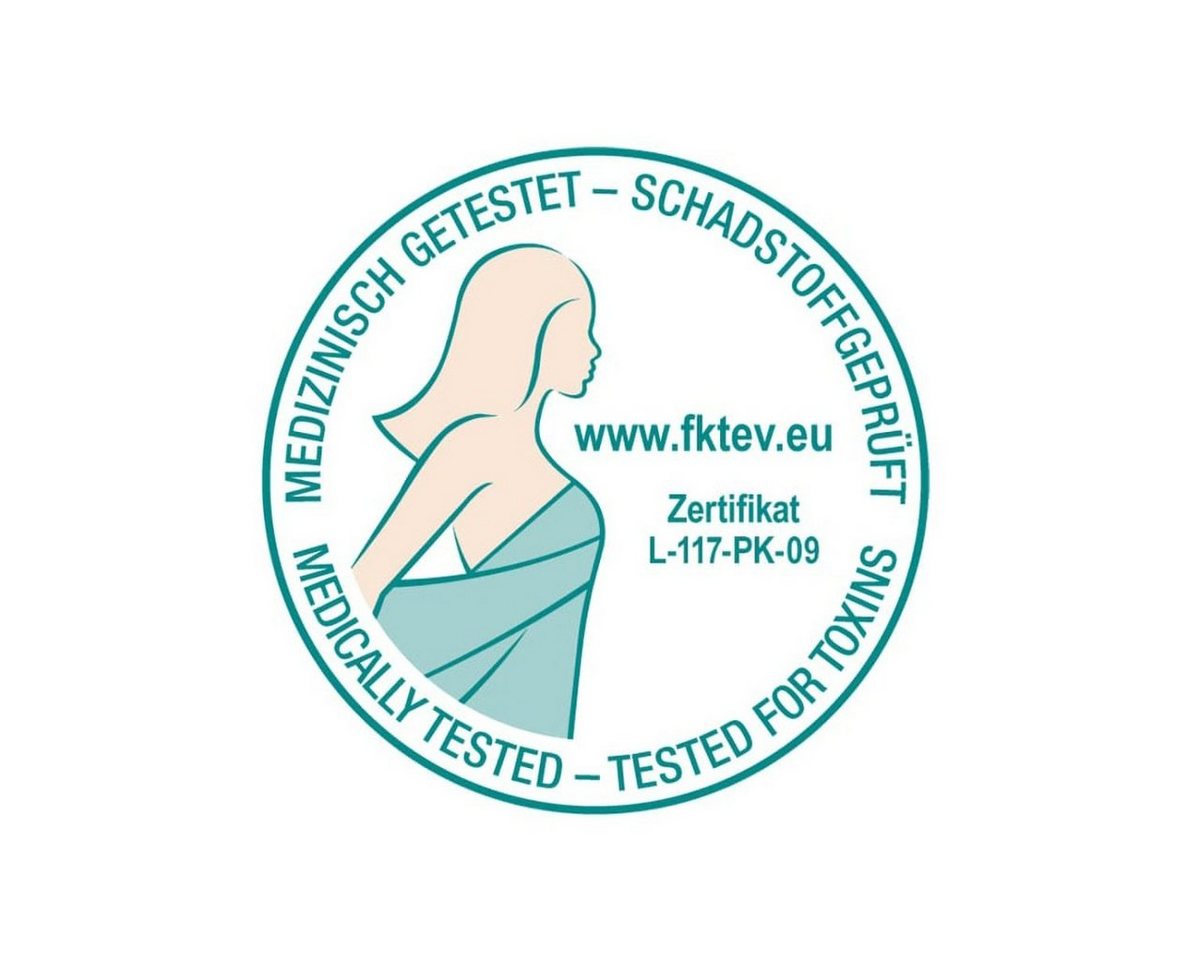 Softsan Microfaserkissen Bio Hygienic, Füllung: Marken Klimafaser (100% Polyester), bauschig, Bezug: Bio Baumwolle, Bauchschläfer, Seitenschläfer, Rückenschläfe – Bild 3 von 4