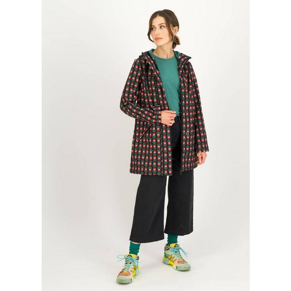 Blutsgeschwister Softshelljacke Blutsgeschwister Wild Weather Long Anorak Damen Jacke Softshell Mantel