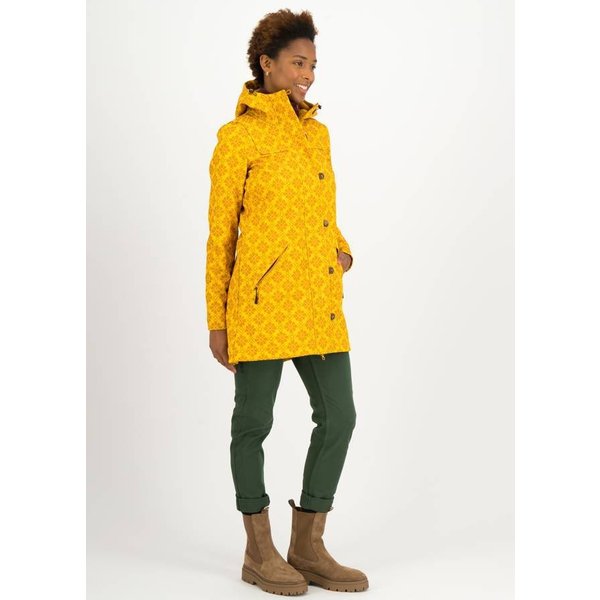 Blutsgeschwister Softshelljacke Blutsgeschwister Wild Weather Long Anorak Damen Jacke Softshell Mantel