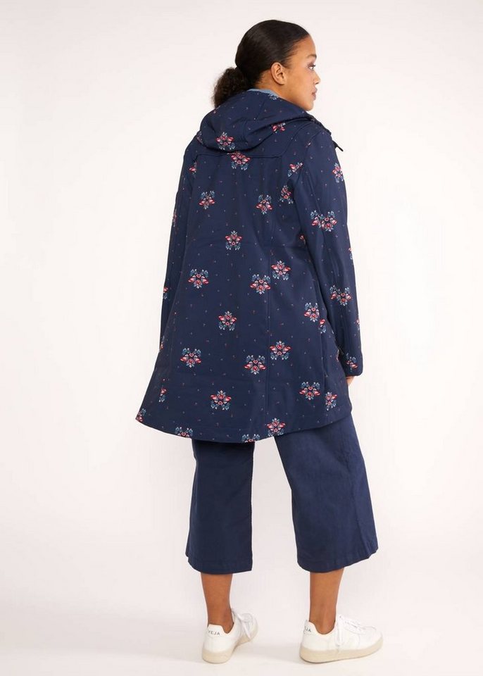 Blutsgeschwister Softshelljacke Blutsgeschwister Wild Weather Long Anorak Damen Jacke Softshell Mantel – Bild 4 von 4