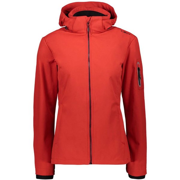CMP Softshelljacke CMP Damen Softshelljacke Woman Jacket Zip Hood 39A5006