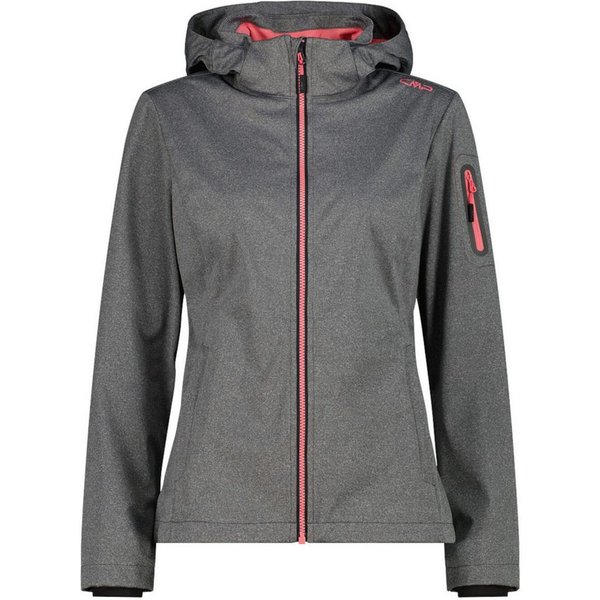CMP Softshelljacke CMP Damen Softshelljacke Woman Jacket Zip Hood 39A5016M