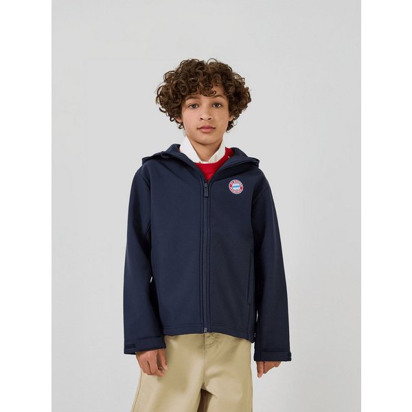 FC Bayern München Softshelljacke FC Bayern München, Softshelljacke Essentials, Kinder, Navy