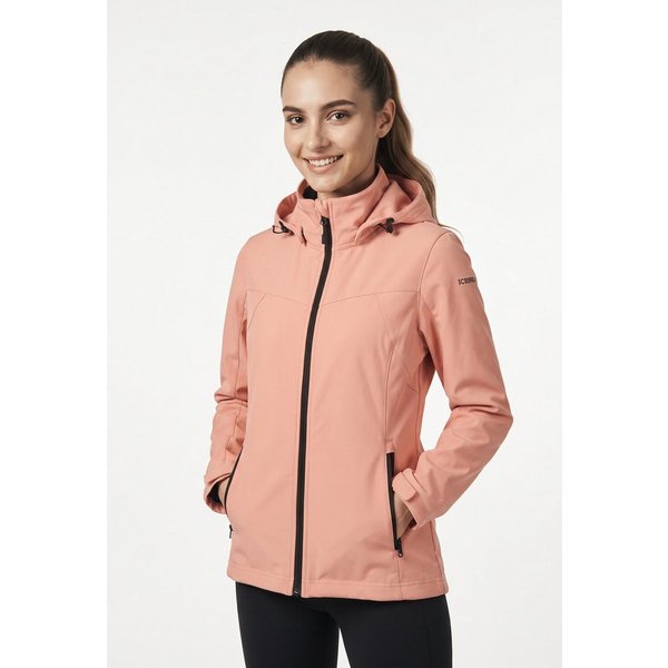 Icepeak Softshelljacke ICEPEAK BRENHAM Winddicht & Wasserabweisend & Atmungsaktiv