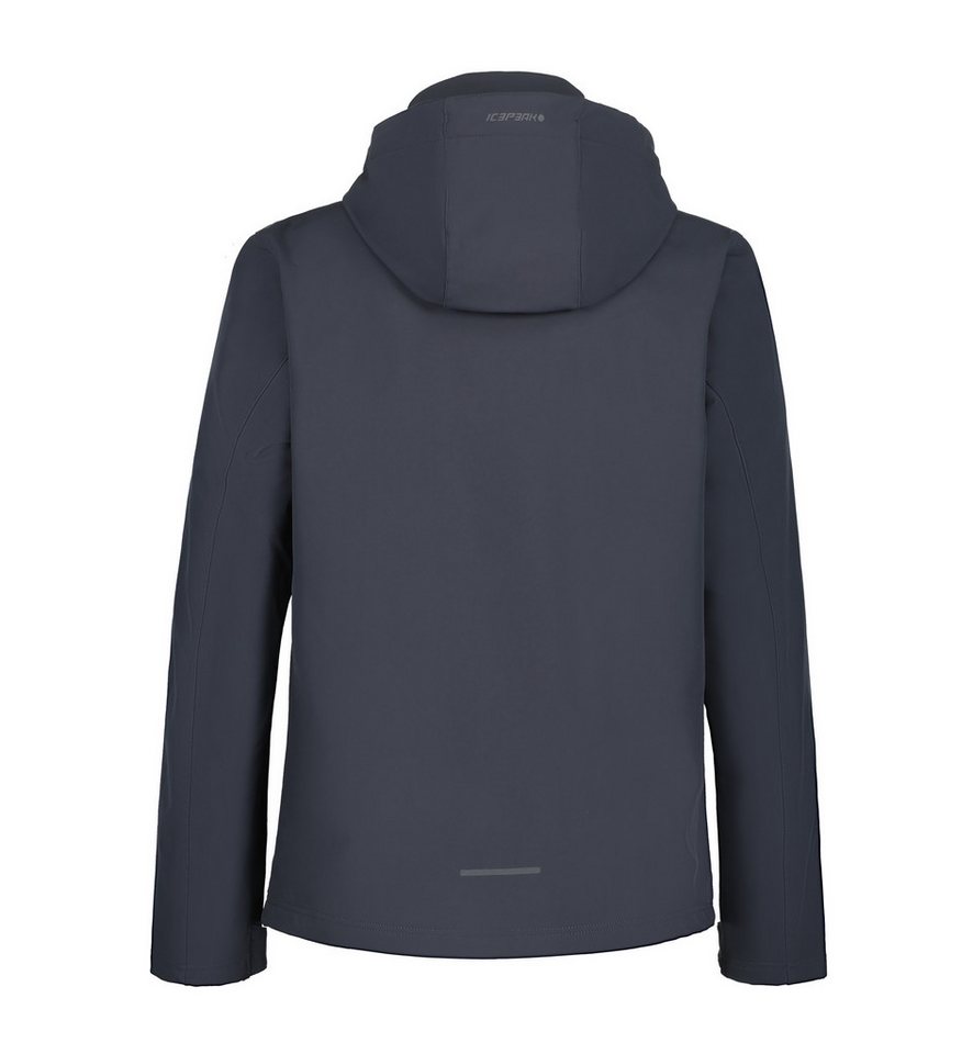 Icepeak Softshelljacke ICEPEAK BRIMFIELD mit abnehmbarer Kapuze, winddicht, wasserabweisend, atmungsaktiv – Bild 3 von 5