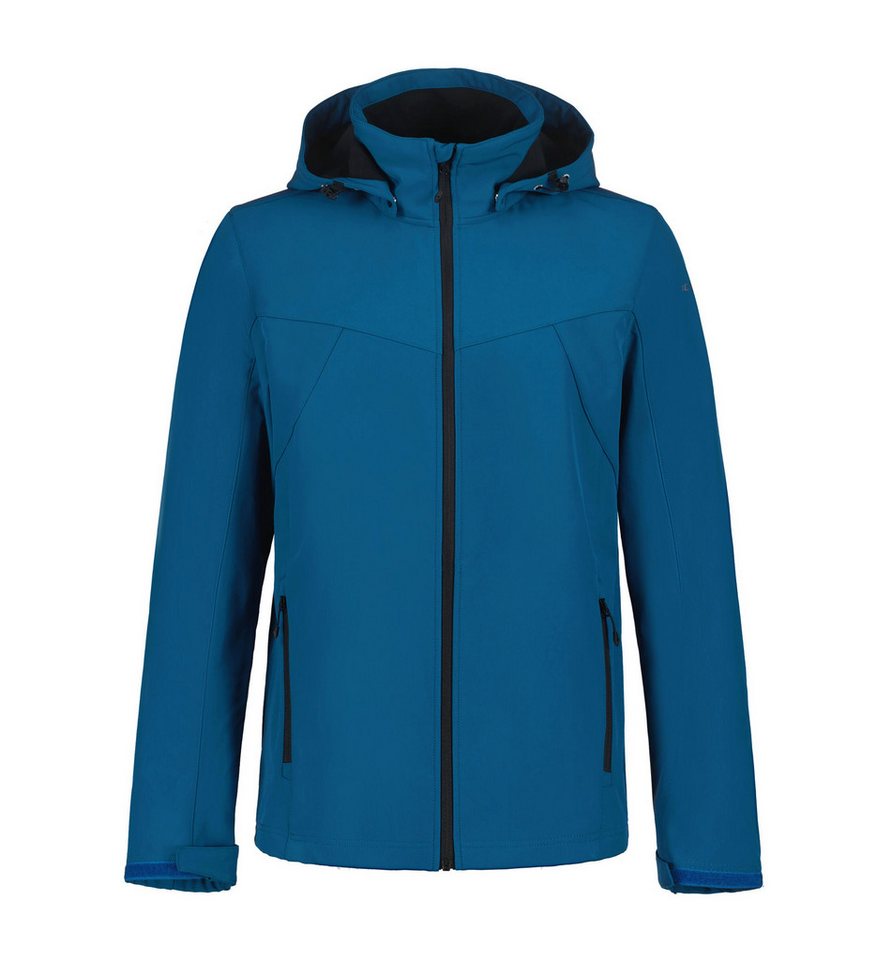 Icepeak Softshelljacke ICEPEAK BRIMFIELD mit abnehmbarer Kapuze, winddicht, wasserabweisend, atmungsaktiv – Bild 2 von 5