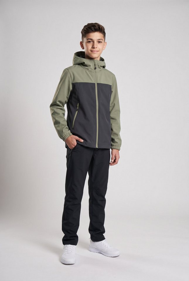 Icepeak Softshelljacke ICEPEAK KONAN JR Reißverschlusstaschen, atmungsaktiv, winddicht, wasserabweisend – Bild 5 von 5