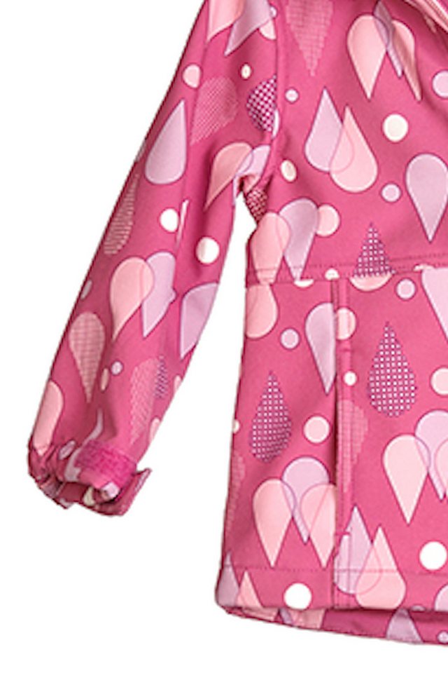 Outburst Softshelljacke Outburst Baby Mädchen Softshelljacke Jacke Tropfen rosa (kein Set) – Bild 2 von 2