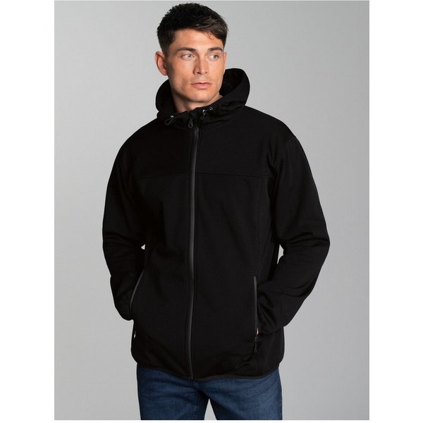 Trigema Softshelljacke TRIGEMA Klassische Softshell–Kapuzenjacke (1-St)
