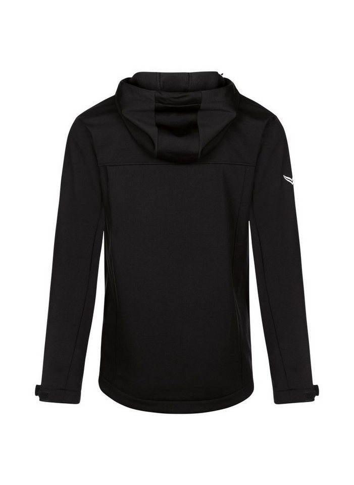 Trigema Softshelljacke TRIGEMA Klassische Softshell–Kapuzenjacke (1-St) – Bild 3 von 3