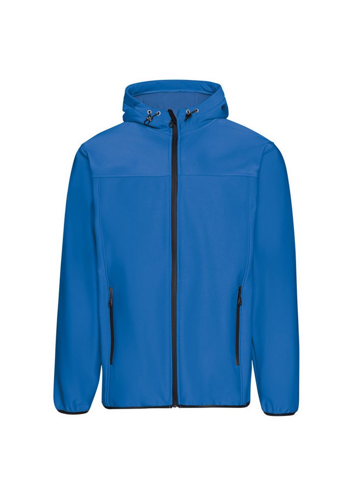 Trigema Softshelljacke TRIGEMA Klassische Softshell–Kapuzenjacke (1-St) – Bild 2 von 4