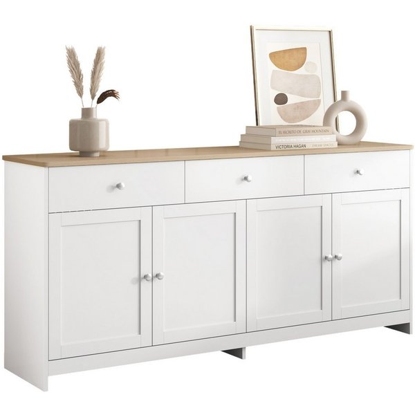 SOFTWEARY Sideboard, Breite 160 cm