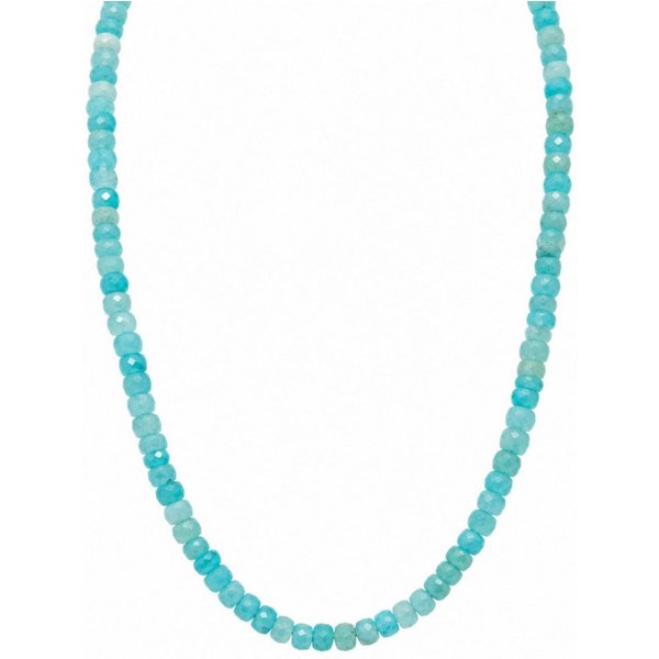 Sogni d'oro Collier mit peruanischem Amazonit, Silber 925
