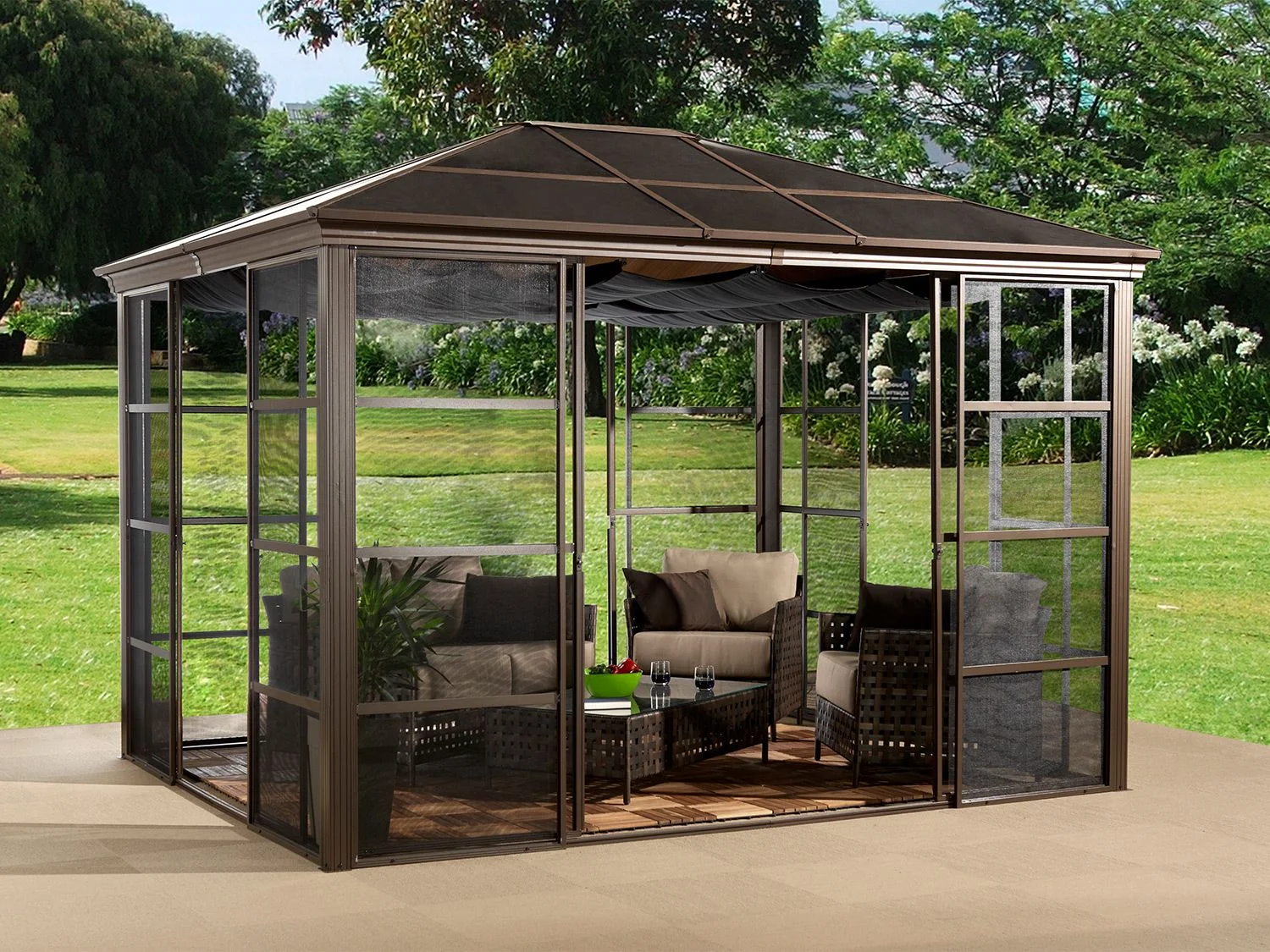 SOJAG CANADA Pavillon Castel (298x362x283cm) – Bild 4 von 4