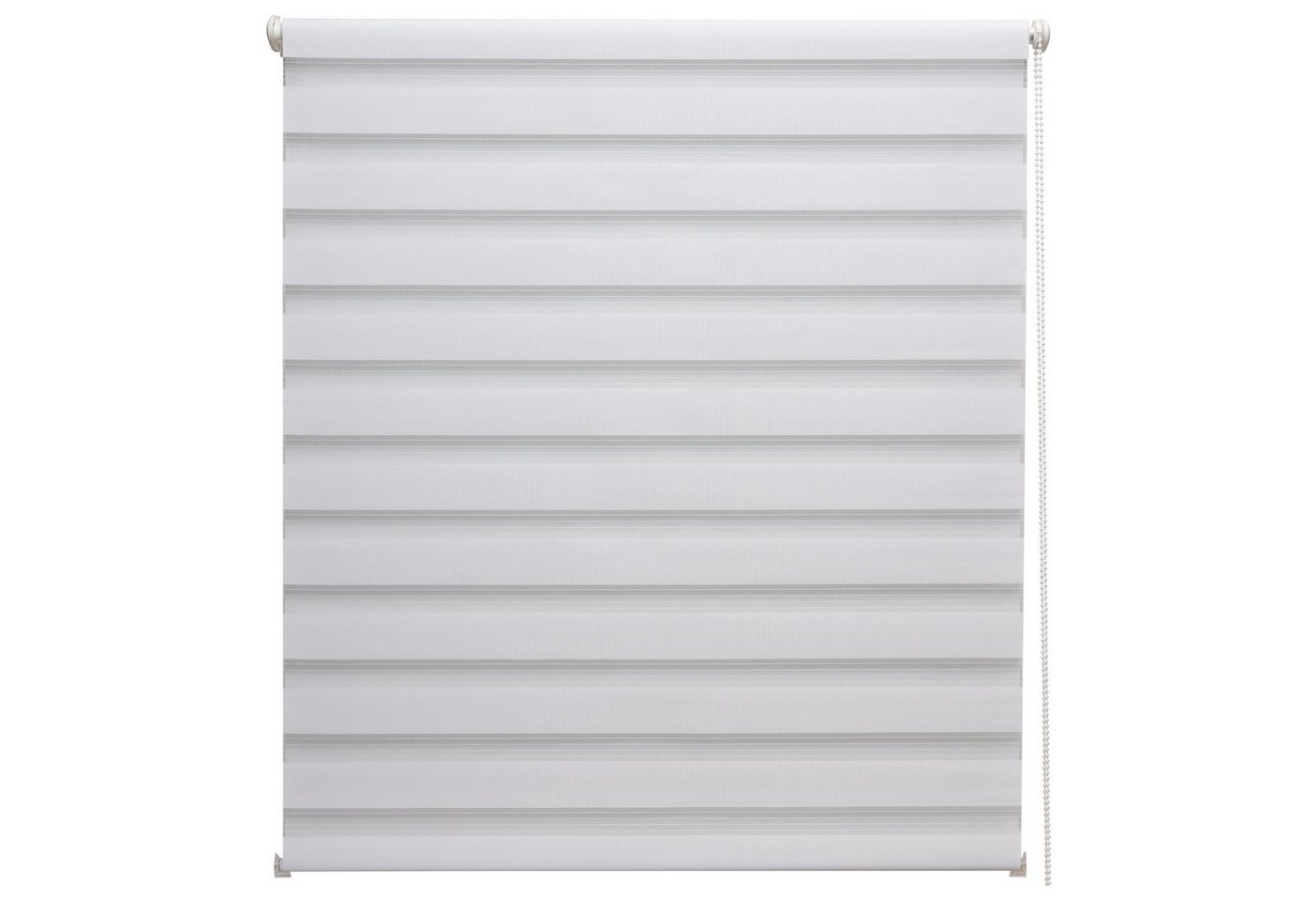 Doppelrollo Doppelrollo SolDecor DL2, 40x150cm, Weiß – Klemmfix ohne Bohren, Sol Royal, Fensterrollo Innen Rollos für Fenster ohne Bohren Sicht & Sonnenschutz – Bild 3 von 5
