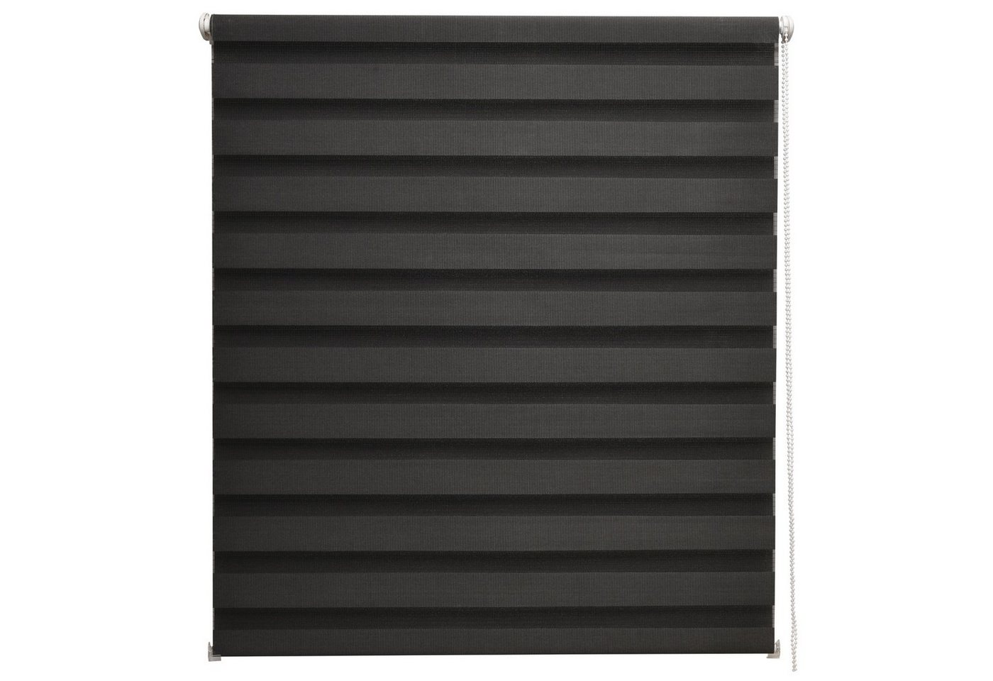 Doppelrollo Doppelrollo SolDecor DL2, 40x150cm, Schwarz – Klemmfix ohne Bohren, Sol Royal, Fensterrollo Innen Rollos für Fenster ohne Bohren Sicht & Sonnenschut – Bild 3 von 5