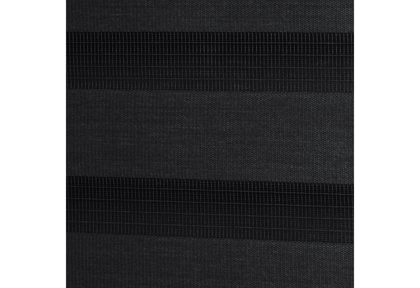 Doppelrollo Doppelrollo SolDecor DL2, 40x150cm, Schwarz – Klemmfix ohne Bohren, Sol Royal, Fensterrollo Innen Rollos für Fenster ohne Bohren Sicht & Sonnenschut – Bild 4 von 5