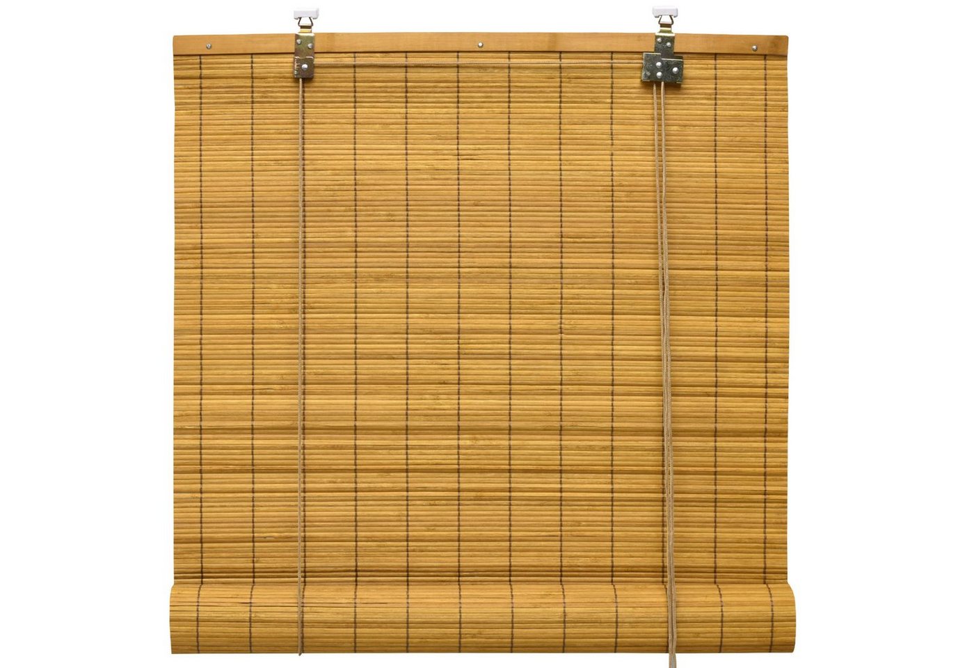 Rollo Bambusrollo SolDecor B86, 60x160cm, Bambus – Klemmfix ohne Bohren, Sol Royal, Raffrollo Bambus Inkl Klemmfix, Holzrollo mit Kindersicherheitsclip – Bild 2 von 4