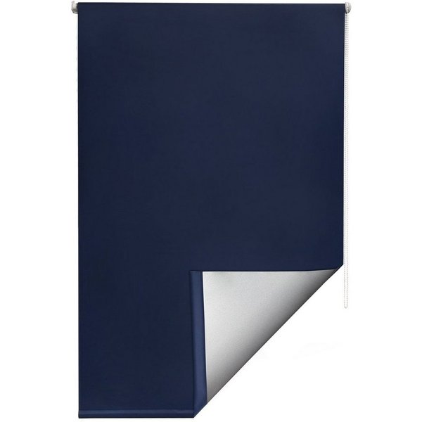 Rollo Thermorollo SolReflect T42, 40x160cm, Blau, Verdunkelung, Sol Royal, Rollos für Fenster ohne Bohren mit Thermobeschichtung Wärmeschutz