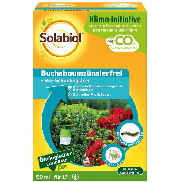 Solabiol Insektenspray Buchsbaumzünslerfrei, 50 ml, 50 ml