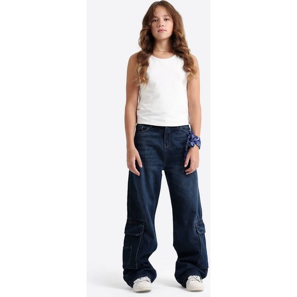 Solang Cargohose mit weitem Bein