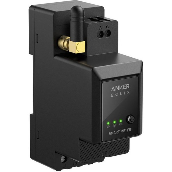 Anker Solarmodul Anker SOLIX Smart Meter für Solarbank E1600 Pro/Plus, (Packung mit 1 Stück, 1-St., NUR für Anker Solix Solarbank 2 E1600 Pro/Plus), präzise 1-W