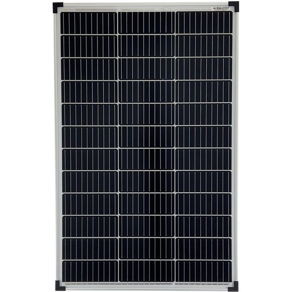 solartronics Solarmodul 100 Watt Mono Solarpanel Wohnmobil, Inselanlage, 100 W, Monokristallin