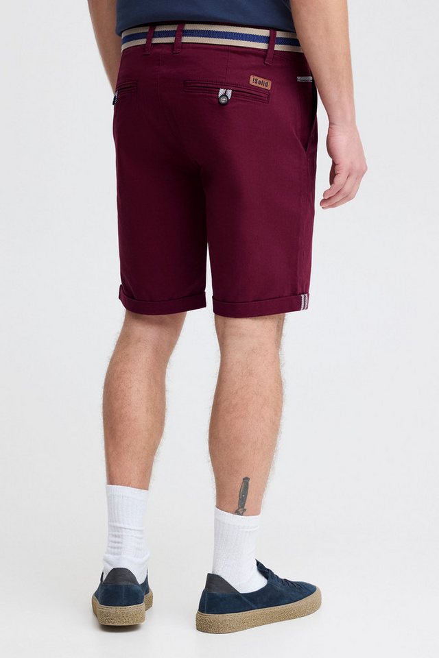 !Solid Chinoshorts SDMonty Kurze Hose mit Gürtel – Bild 4 von 5
