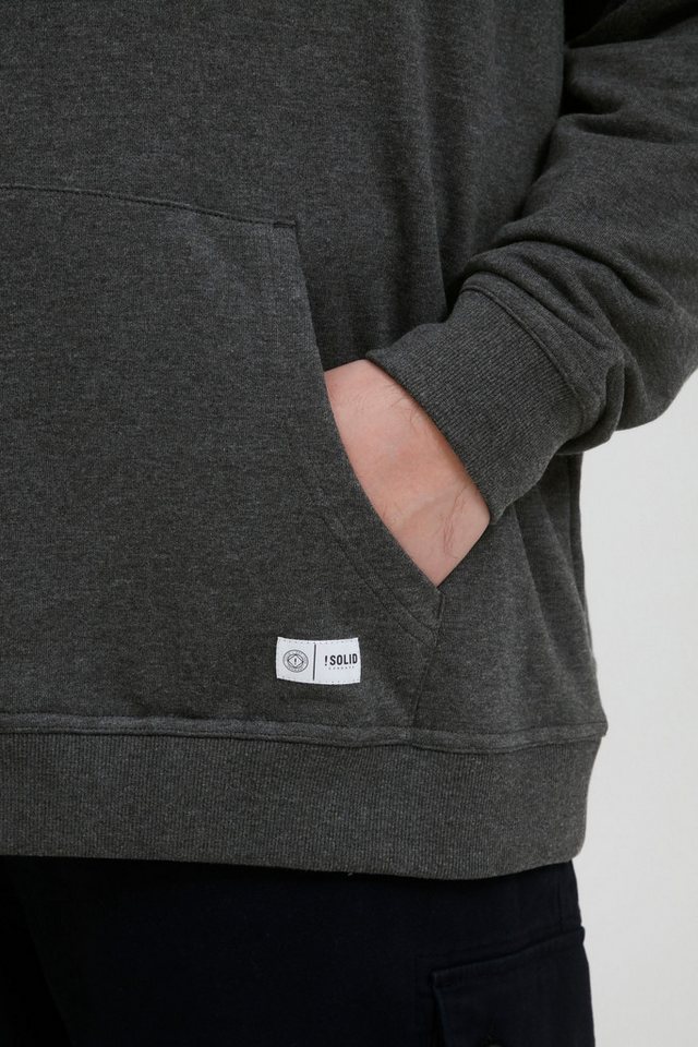 !Solid Hoodie SDTammo Big & Tall Basic Sweatshirt mit Kapuze in großen Größen – Bild 5 von 5