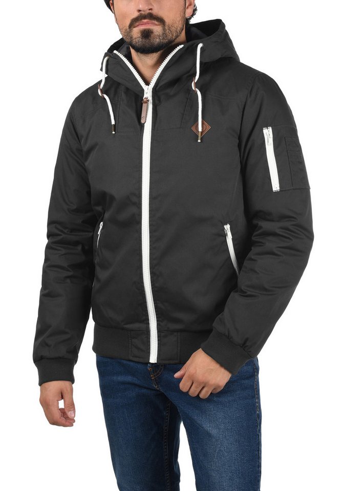 !Solid Kurzjacke SDTilly Übergangsjacke mit kontrastfarbenen Reißverschlüssen – Bild 2 von 5