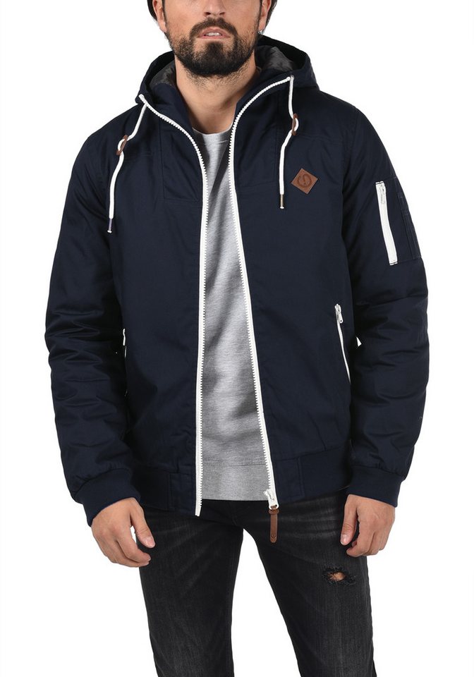 !Solid Kurzjacke SDTilly Übergangsjacke mit kontrastfarbenen Reißverschlüssen – Bild 3 von 5