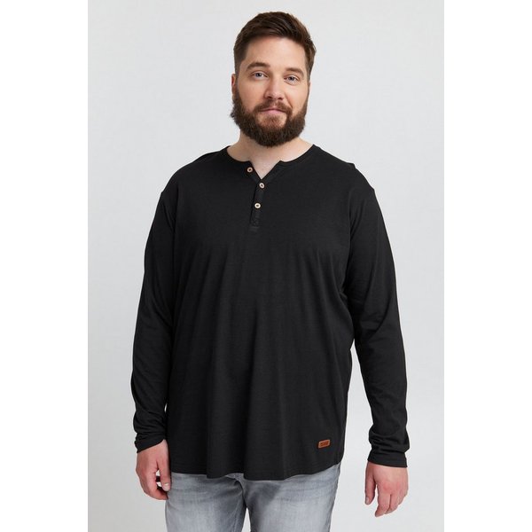 !Solid Longsleeve SDVolko Big & Tall Modisches Oberteil in großen Größen