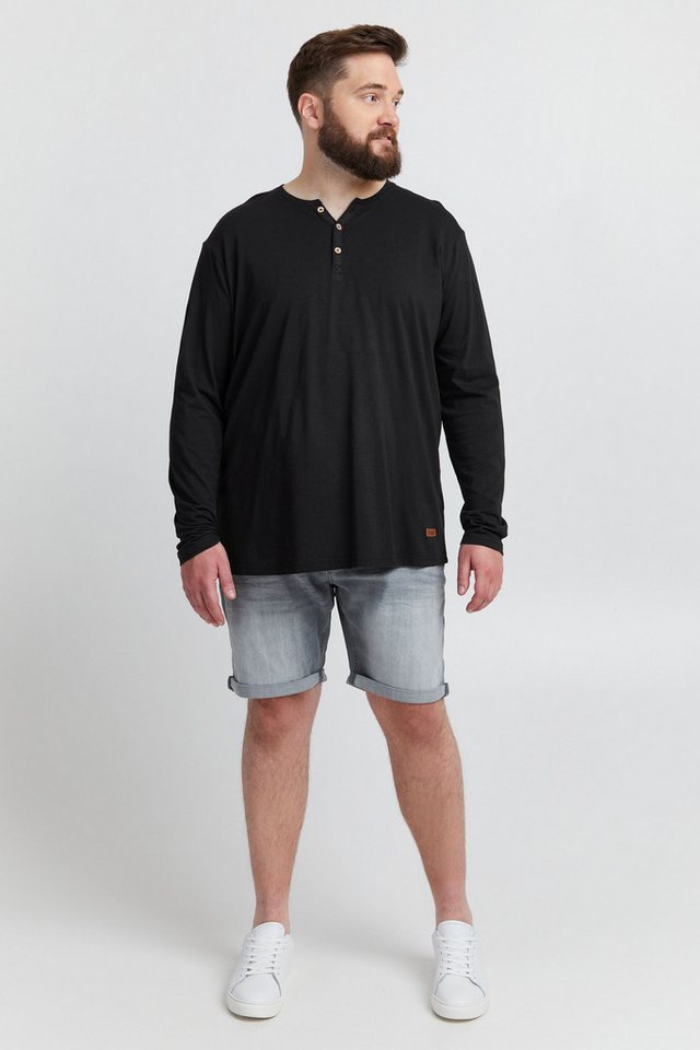 !Solid Longsleeve SDVolko Big & Tall Modisches Oberteil in großen Größen – Bild 2 von 5