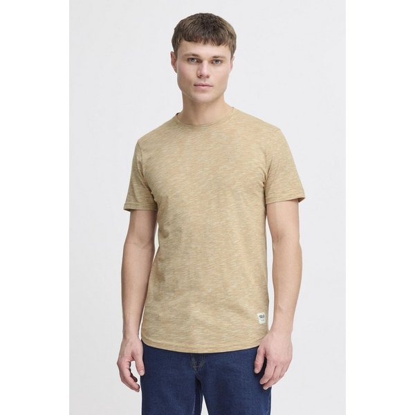!Solid Rundhalsshirt SDFigos Kurzarmshirt mit Melierung