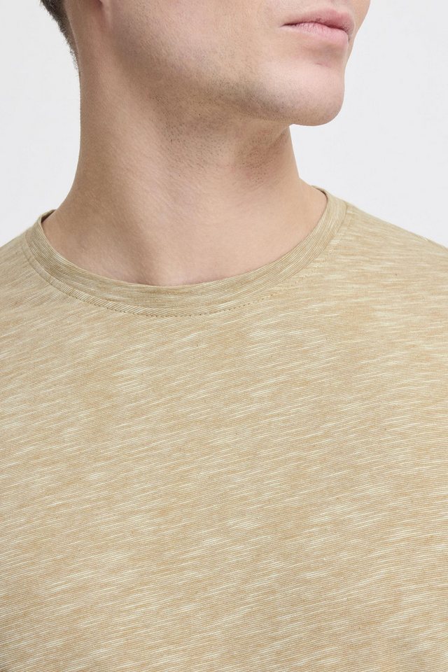 !Solid Rundhalsshirt SDFigos Kurzarmshirt mit Melierung – Bild 5 von 5