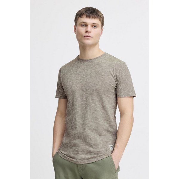 !Solid Rundhalsshirt SDFigos Kurzarmshirt mit Melierung