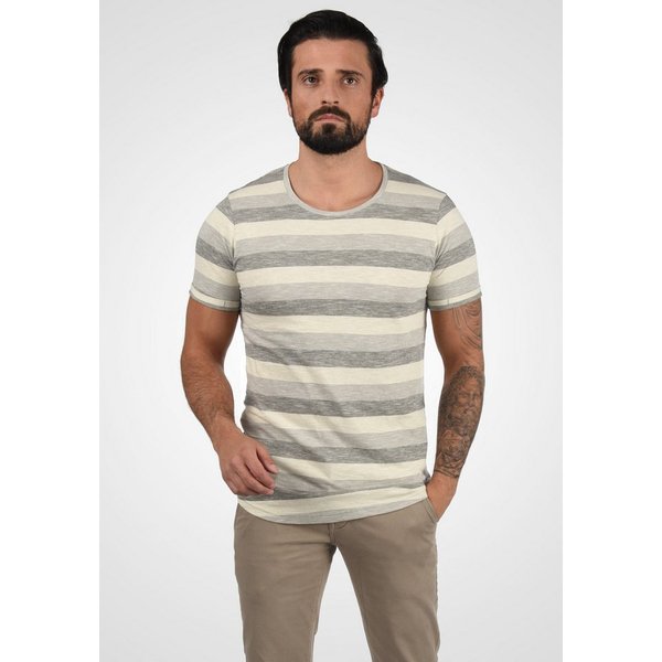!Solid Rundhalsshirt SDThicco Kurzarmshirt mit Streifen