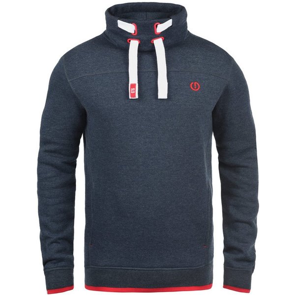 !Solid Stehkragenpullover SDBenjamin Tube Sweatpullover mit weicher Fleece Innenseite
