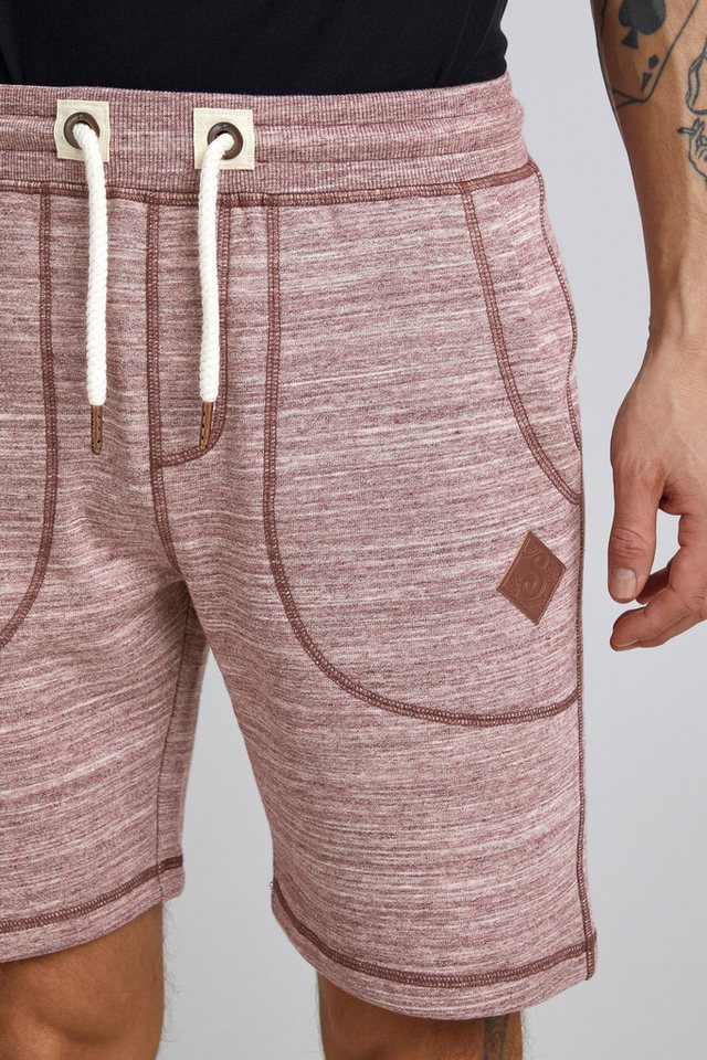 !Solid Sweatshorts SDAris Kurze Hose mit Kontrastkordeln – Bild 2 von 5