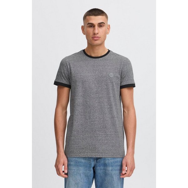 !Solid T-Shirt SDBennTee Kurzarmshirt mit farblich abgesetztem Kragen und Ärmelsaum