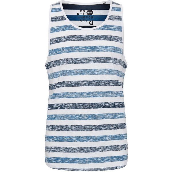 !Solid Tanktop SDMende Ärmelloses Shirt mit Streifen