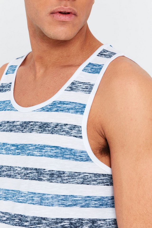 !Solid Tanktop SDMende Ärmelloses Shirt mit Streifen – Bild 2 von 5