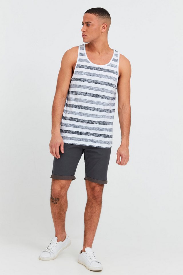 !Solid Tanktop SDMende Ärmelloses Shirt mit Streifen – Bild 4 von 5