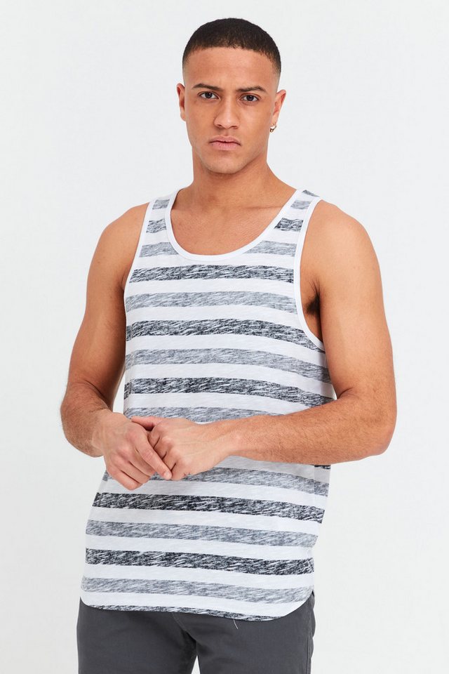 !Solid Tanktop SDMende Ärmelloses Shirt mit Streifen – Bild 5 von 5