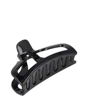 Solida Haarklammer schwarz shiny 9,5 cm Haarspangen · 1 Stk