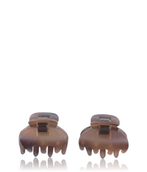 Solida Wasserwellklammer 2,7 cm x 2,6 cm braun Haarspangen · 2 Stk