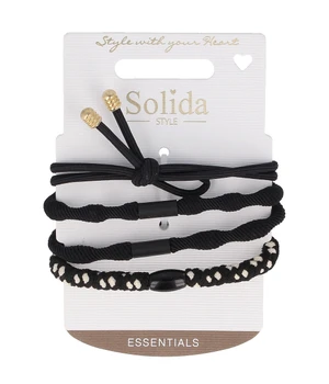 Solida Zopfhalter, mix & match schwarz Haargummi · 9.2 g