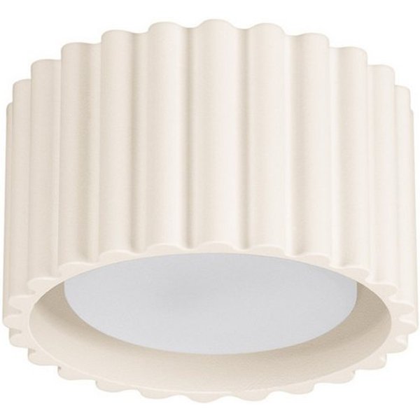 SOLLUX lighting Deckenleuchte Plafond Aura 1 Beige Gx53, Nicht enthalten