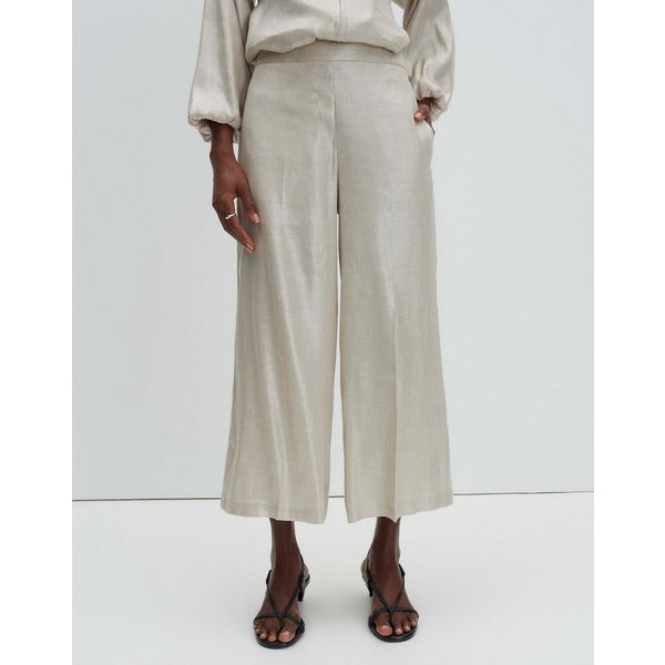 someday Stoffhose natur,Casual,Leinen,Unifarben,Gerade
